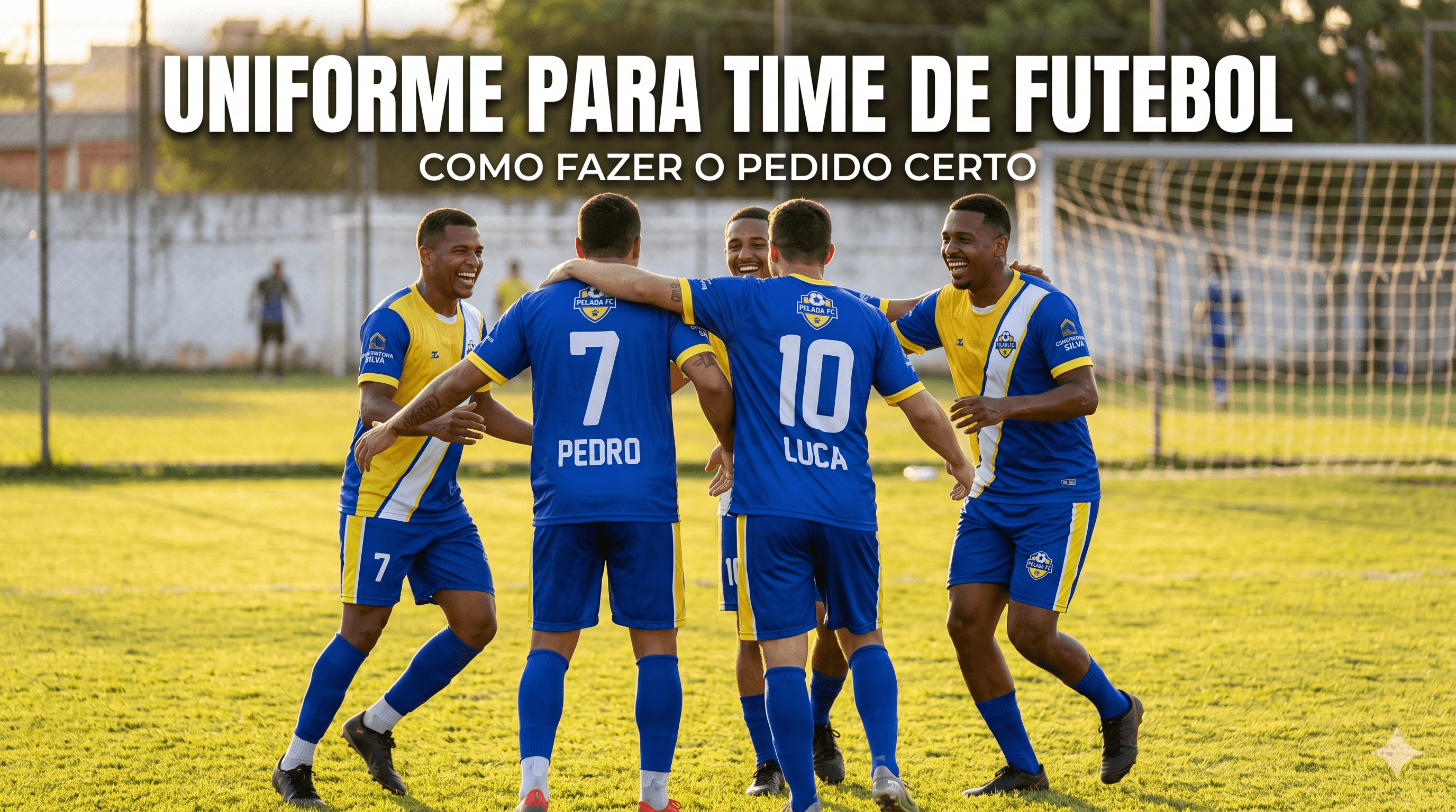 Uniforme para Time de Futebol: Como Fazer o Pedido Certo
