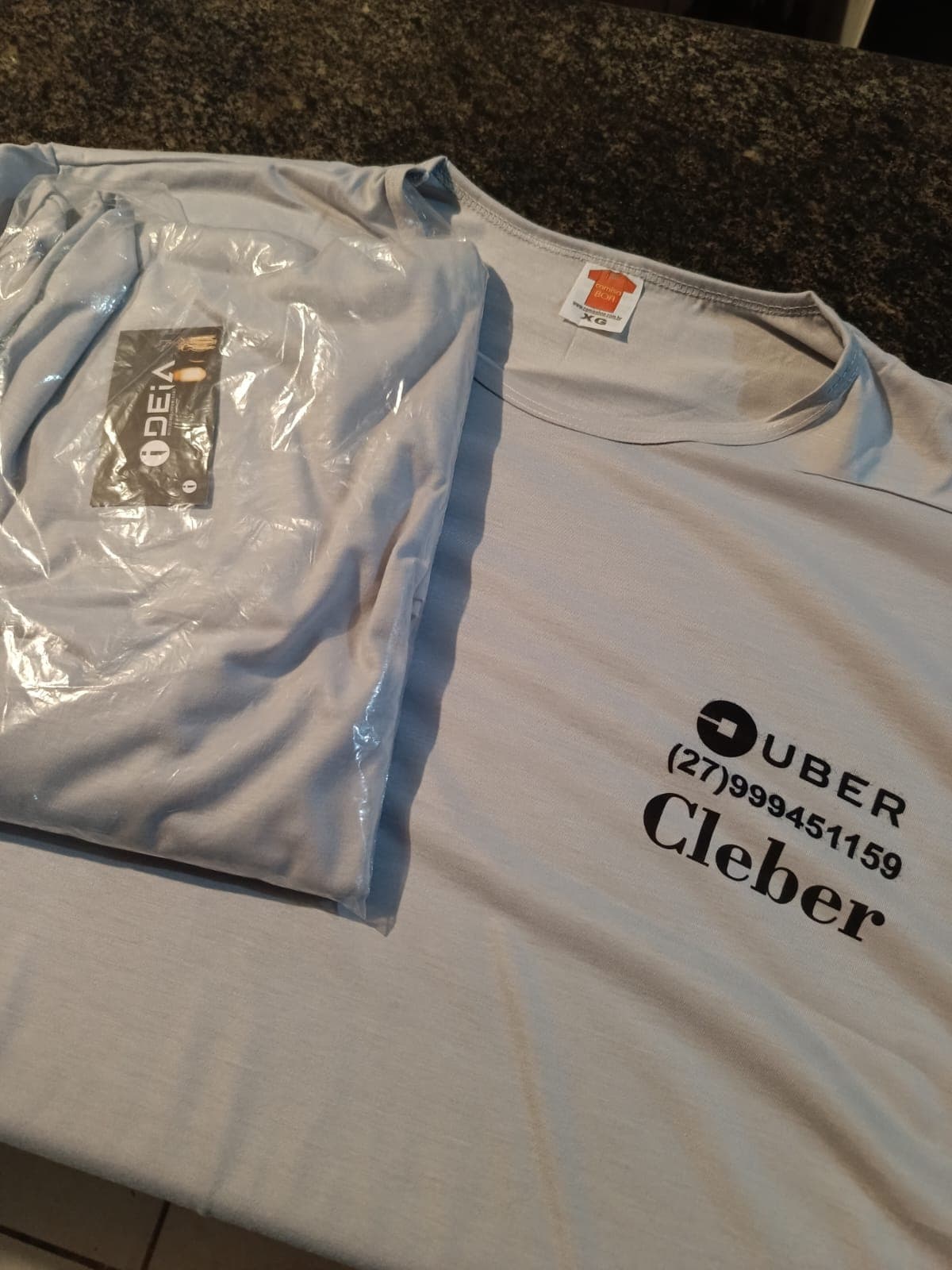 Uniforme pra Uber