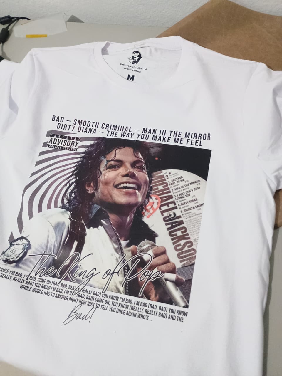 Camiseta Studio Oldeis Michael Jackson