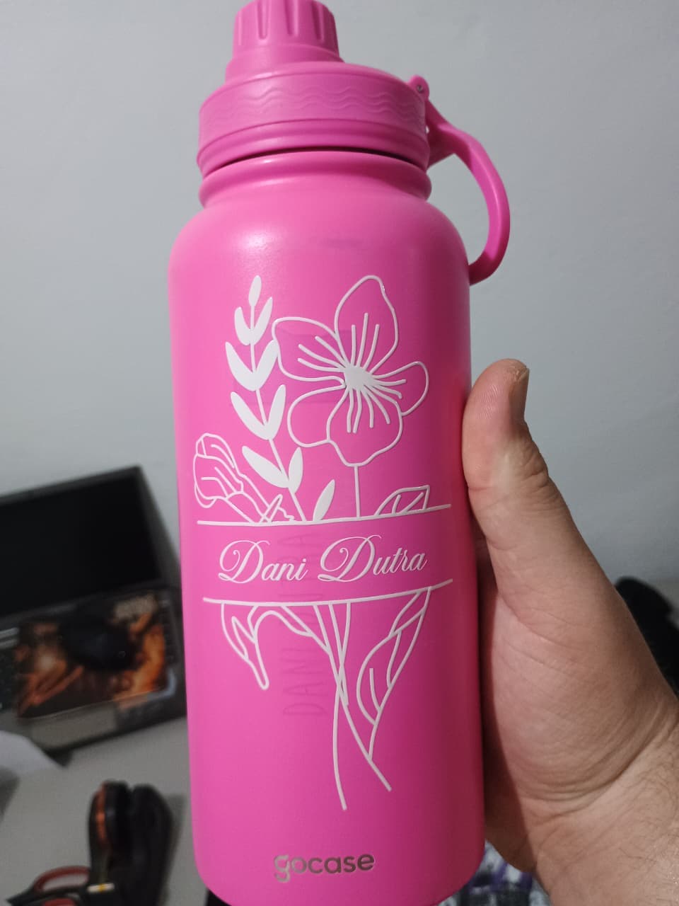 Personalização de Garrafa de ÁGUA