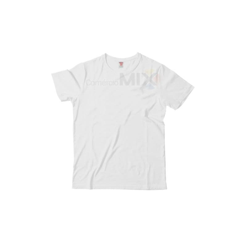 Camiseta Infantil Branca 100% Poliéster